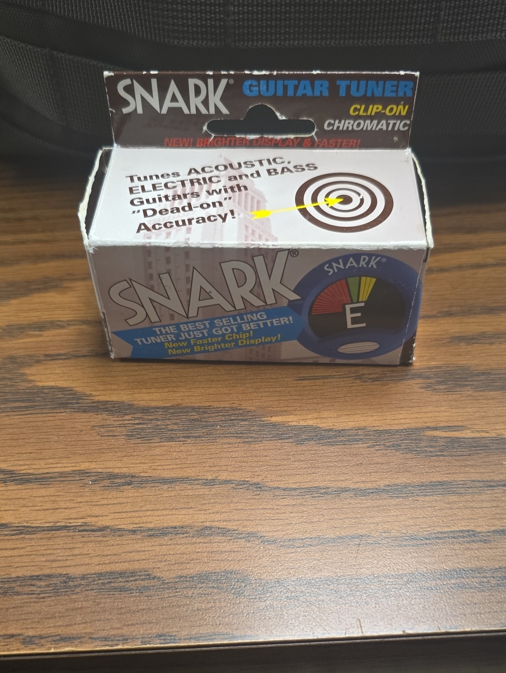 Snark Clip-On Chromatic Guitar Tuner - Black/Blue